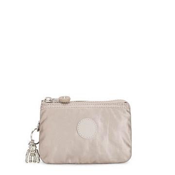 Kipling Creativity Small Metallic Pouch Bags Metallic Glow | AU 2108CT